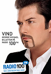 George Michael vild med 100FM-reklamer