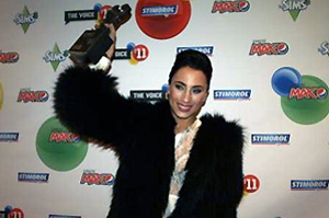 Medina fik The Voice Prisen 2011