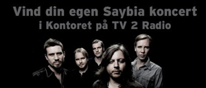 TV 2 Radio udlodder koncert med Saybia